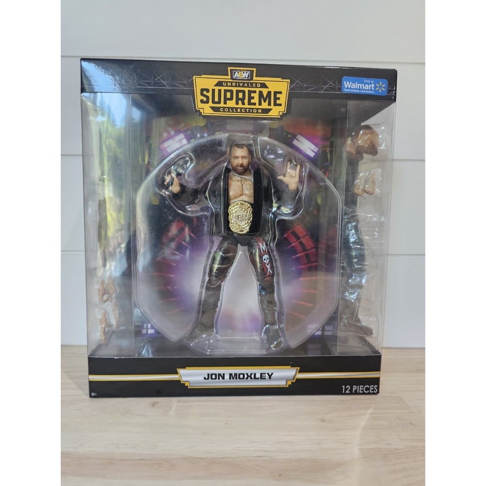 AEW Unrivaled Supreme Series 6 Jon Moxley #09 Jazwares Walmart Exclusive Figure
